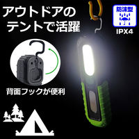 朝日電器 LED防雨ワークライト DOP-WL20(G) 1個