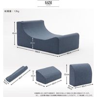 セルタン 自由自在 座椅子 ダリアングレー A999-625GRY 1台（直送品）