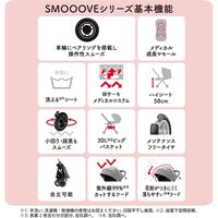 Aprica（アップリカ） スムーヴ プレミアム AC ネイビートライアングル　ＮＶ 3輪タイプベビーカー　バギー（直送品）