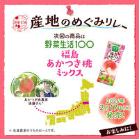 カゴメ 野菜生活100 宮崎月夜実グレープフルーツ＆日向夏ミックス 195ml 1セット（48本）