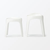 【まとめ買いセット】無印良品 Ag+抗菌加工立ち座りしやすい風呂いす 座面高さ40cm 1セット（1個×4） 良品計画