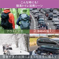 【簡易トイレ】キングジム 災害トイレセット（100回分） 非常用トイレ　TLS-400 1個