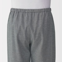 無印良品 メンズ 紳士 脇に縫い目のない フランネル長袖パジャマ 紳士Ｓ アイボリー柄 良品計画