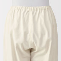 無印良品 レディース 婦人 脇に縫い目のない フランネル長袖パジャマ 婦人Ｌ アイボリー 良品計画