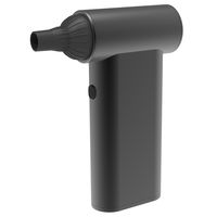 ナカバヤシ 最大風速50m/s 電動エアダスター JET turbo 充電式 ブラック DAD-401BK 1個