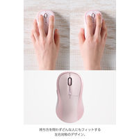 ワイヤレスマウス 静音 Bluetooth/無線2.4GHz 7ボタン チルト ピンク M-MY40MBSPN-G エレコム 1個（直送品）