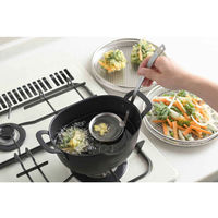 ヨシカワ かす揚げ アイカタ ステンレス製 日本製 食洗機対応 437530 1個（直送品）