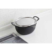 ヨシカワ 揚げ鍋用 蓋 アイカタ ステンレス製 日本製 441809 1個（直送品）