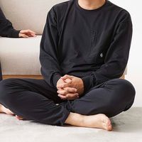 LOGOS BY LIPNER リカバリーパンツ ブラック S 35305714 LOGOS/ロゴス