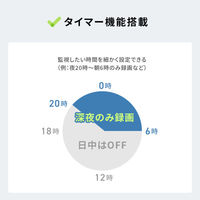 サンワサプライ バッテリー内蔵小型トレイルカメラ CMS-SC10BK 1台