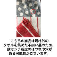 【アウトレット】【Goエシカル】訳あり ふぞろいのタオルたち バスタオル5枚セット 色柄おまかせ マイクロファイバー素材 1セット（5枚入）