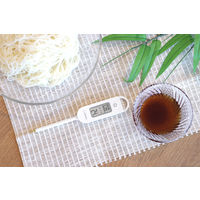 塩分計「しおぽかるん」ホワイト EN-908WT 1セット（1個×3） 塩分濃度系 温度計 ドリテック