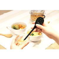 塩分計「しおぽかるん」ブラック EN-907BK 1セット（1個×3） 塩分濃度系 LEDドリテック