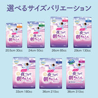 ナチュラ夜つけて朝あんしん 吸水パッド 36cm 310cc 1パック（10枚入）尿もれ 軽失禁 エリエール 大王製紙