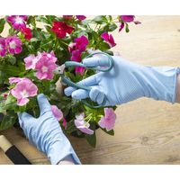 【使いきり手袋】エステー モデルローブNo.1200R　フードタッチグローブ M ST761265 1セット（50枚入×5個）