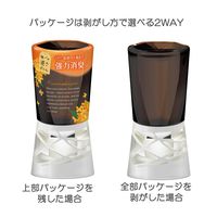 スッキーリ！ トイレ用 消臭剤 芳香剤 置き型 ほがらかなキンモクセイ 400mL 1セット（1個×4） アース製
