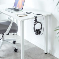 サンワサプライ  折りたたみ式バッグハンガー PDA-STN86BK（直送品）