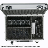 サンワサプライ  キャリングアルミケース（MM-WGS4用） MM-WGS4-BOX1K（直送品）