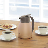 ステンレスポット 1.0L マットカッパー SH-HC10-NU 1個 卓上・テーブルポット 保冷保温 ZOJIRUSHI（象印）