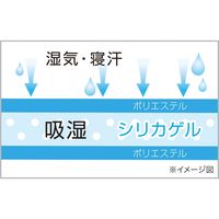 サンファミリー 洗える防ダニ除湿シート ブルー a25017 1セット(2枚組)