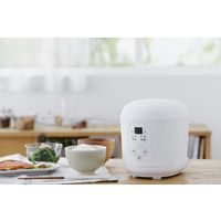 アイリスオーヤマ ジャー炊飯器 1.5合 ホワイト RC-MF15-W 1台