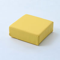 コンフォートワーク キューブスツール　収納付き　幅・奥行き380mm　キューブソファ　イエロー ACS-3840P(YE) 1台 オリジナル