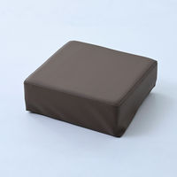 コンフォートワーク キューブスツール　収納付き　幅・奥行き380mm　キューブソファ　ブラウン ACS-3840P(BR) 1台 オリジナル