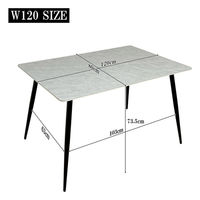 【軒先渡し】後藤家具物産 ダイニングテーブル 天板リバーシブル 幅1200×奥行800×高さ735mm DT-MYT-120 1台（直送品）