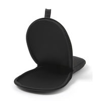 TRAVEL フラット携帯スリッパ L(25～27cm) ブラック LAKOLE/ラコレ