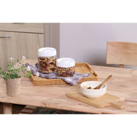 不二貿易 保存容器 800ml PUSH 空気が抜けるキャニスター 461026 1個（直送品）