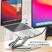UNITEK 360° Rotating Laptop Stand with Hub D1109A 1個