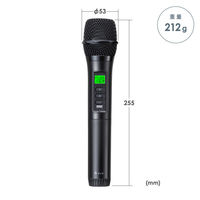 サンワサプライ  ワイヤレスマイク（MM-SPAMP21用・Aタイプ） MM-SPHMW7A（直送品）