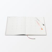 無印良品 月曜始まりマンスリースケジュール帳 ２０２５年１２月始まり Ｂ５ ホワイトグレー 良品計画