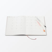 無印良品 月曜始まりマンスリースケジュール帳 ２０２５年１２月始まり Ａ５ ホワイトグレー 良品計画