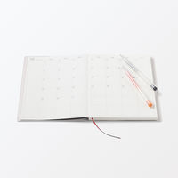 無印良品 月曜始まりマンスリー ウィークリースケジュール帳 ２０２５年１２月始まり Ａ５ ホワイトグレー 良品計画