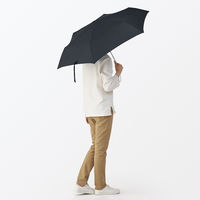無印良品 晴雨兼用 折りたたみ傘 親骨の長さ６０ｃｍ 黒 良品計画
