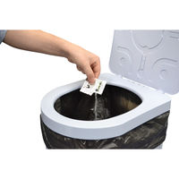 ファミリー・ライフ 防災士が監修した ワンタッチ式ルームテント&折りたたみトイレセットDX 04558 1個（直送品）