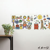 サンスター文具 ペタッと!ロールぬりえ サンリオキャラクターズ 8121005A 1セット(3個)（直送品）