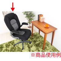 【軒先渡し】ヤマソロ レヴェリー　オフィスチェアー　BK/GY 83-991 1脚（直送品）