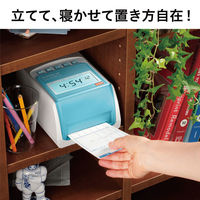 マックス 抗菌加工 タイムレコーダー 電波時計 下取りキット付 ER-110SUW/AB（SK） 1台