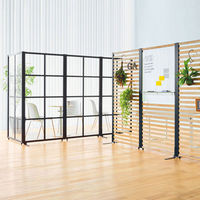 トーカイスクリーン ブラックフレームパーティション 全面パネル 高さ1605mm LDM-1609Nr 1枚 日本製 アルミフレームパーテーション