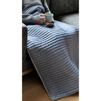 メルクロス サーマラップ ブランケット ライン グレージュ 003422 1枚（直送品）