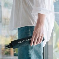 折り畳み傘（晴雨兼用）ブラック 1個 日傘 DEAN&DELUCA（ディーンアンドデルーカ）