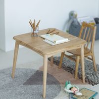 (daily CLIP)アッシュキッズスクエアデスク ナチュラル studio CLIP