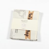 (らこれキッズ)世界地図ラグ アニマル LAKOLE/ラコレ