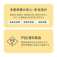 オウルテック 薄さ13mm 最大PD20W出力 GaN採用 AC充電器 OEC-APD20A1C1G-BK 1個