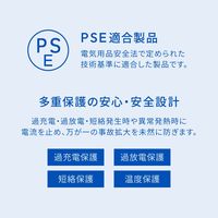 オウルテック 10000mAhモバイルバッテリー PD20W A×1/C×2 OEC-LPB10028-BK 1個