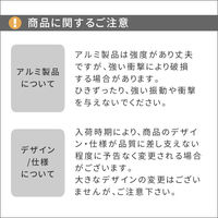 住まいスタイル アルミ製レクタングルテーブル&チェア5点セット 幅124 「トルペ」 BKS-RG124-5PS-BLK 1セット（直送品）