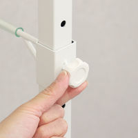 MOJYU 自転車スタンド レック 2台用 ホワイト/ホワイト木目 BCD-007 1台（直送品）