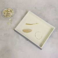 MOJYU ジュエリーボックス ゲージ 3段 ストームグレー JWB-008 1台（直送品）